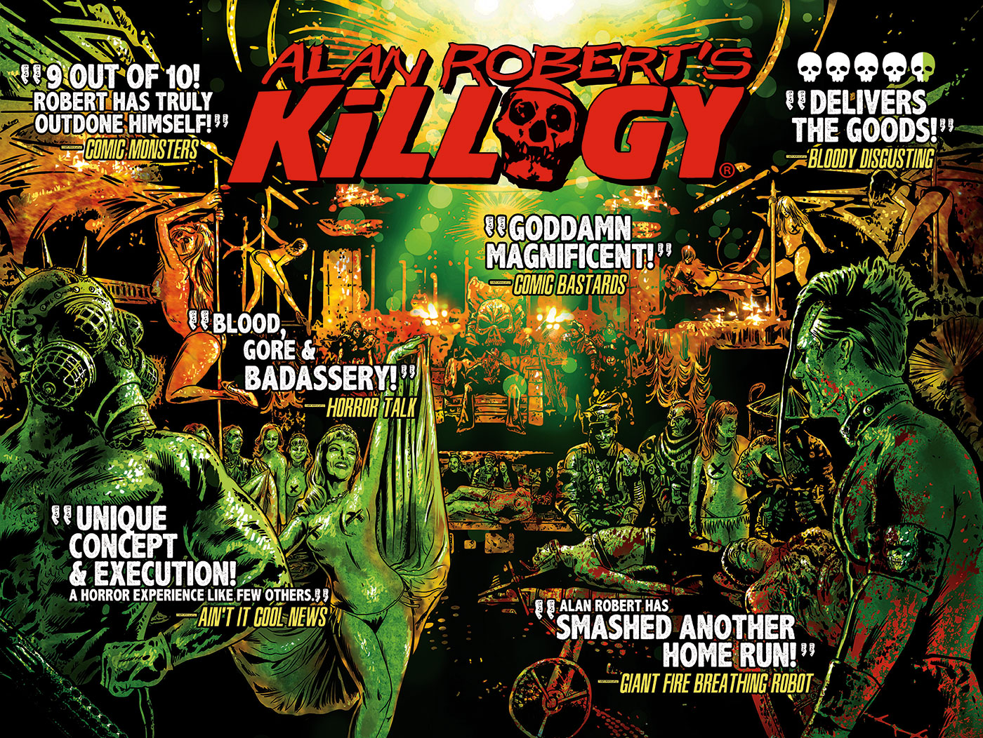 KILLOGY Comic Starring Doyle Wolfgang Von Frankenstein of The Misfits